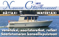 Charter & fiskeresor, taxibåt, sjötransporter, utflykter i skärgården och till Skärgårdshavets Nationalpark