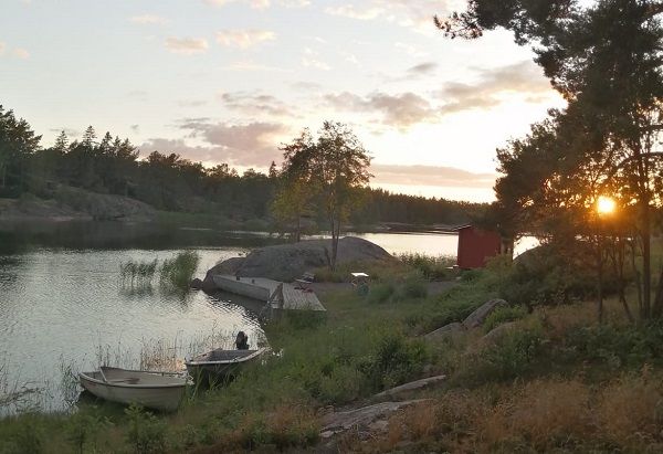 Markomby mökki sauna