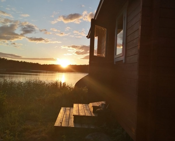 Markomby mökki sauna Markomby mökki sauna