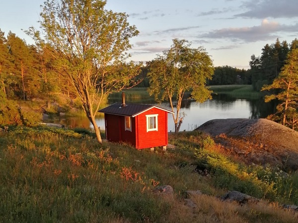 Markomby mökki sauna Markomby mökki sauna