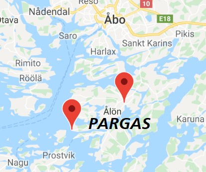 Pargas map Pargas map